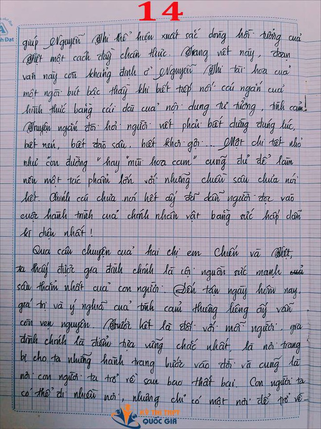Bài văn 9,5 điểm về tình cảm gia đình khiến cô giáo phải thốt lên: Mọi ngôn từ đều trở nên bất lực! - Ảnh 14.