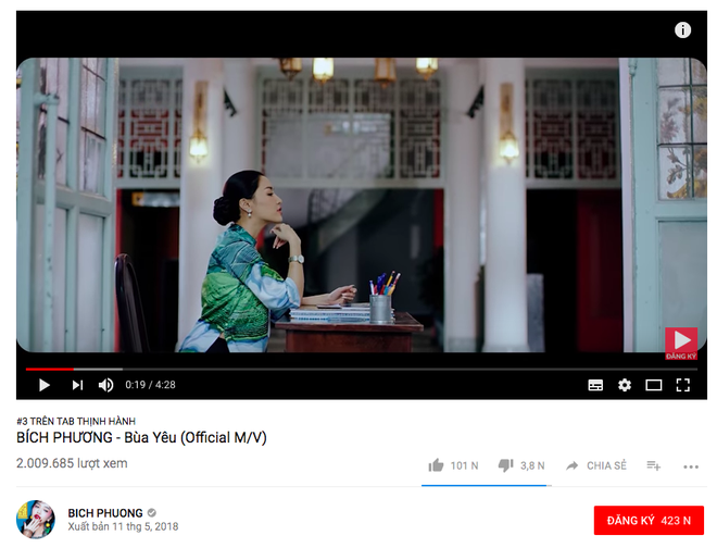 “Bùa yêu” của Bích Phương cũng đã lan tỏa vào Trending Youtube Nhật Bản - Ảnh 3.