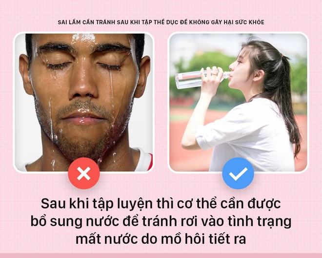 Sau khi tập luyện, đừng l&agrave;m những điều n&agrave;y để tr&aacute;nh g&acirc;y hại sức khỏe lẫn nhan sắc - Ảnh 3.