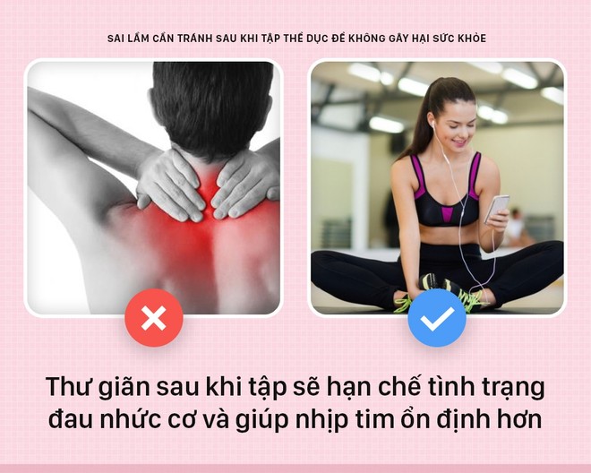 Sau khi tập luyện, đừng làm những điều này để tránh gây hại sức khỏe lẫn nhan sắc - Ảnh 9.