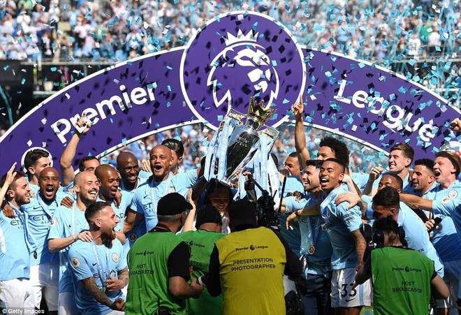 Tổng kết Premier League 2017/18: Man City vô địch với 100 điểm kỷ lục - Ảnh 1.