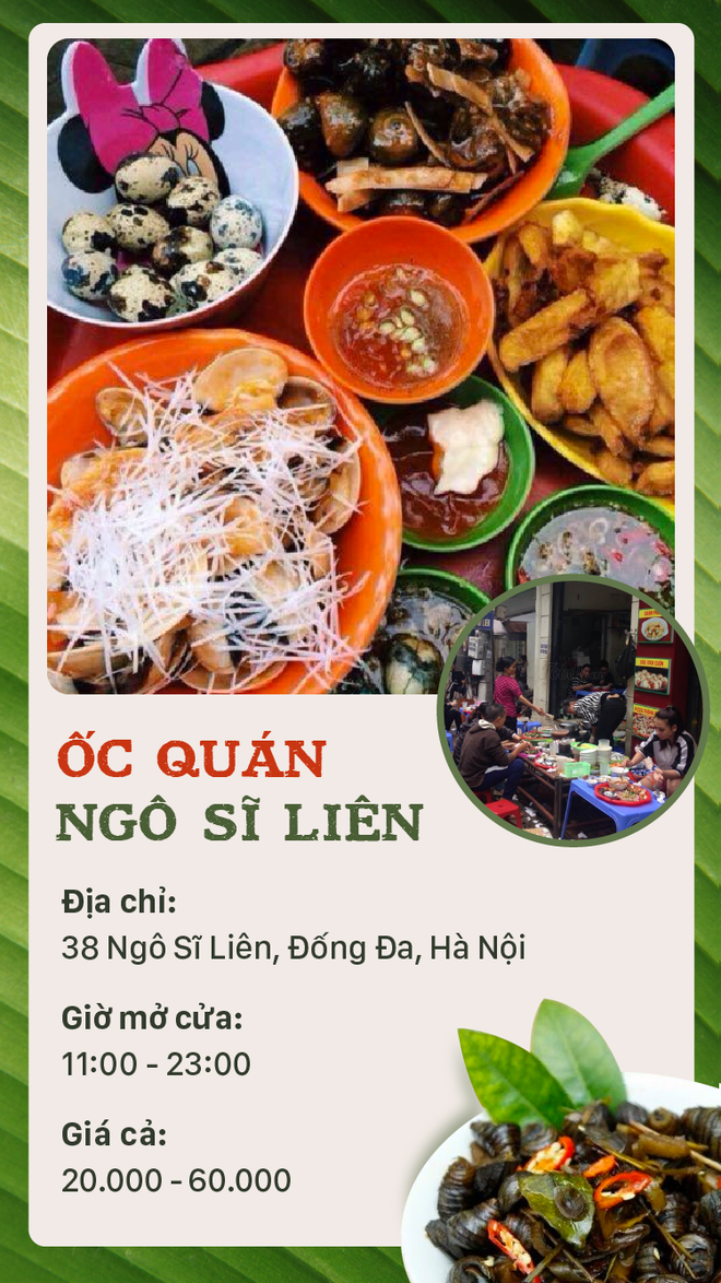 Buổi tối mát trời thì tranh thủ rủ nhau đi ăn ốc thôi, có cả list quán ở Hà Nội rồi đây - Ảnh 1.