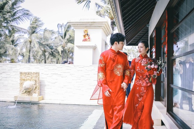 Đám cưới hot của Cbiz hôm nay: Tình địch của Dương Mịch lên xe hoa với đồng nghiệp sau 3 tháng sinh con - Ảnh 18.