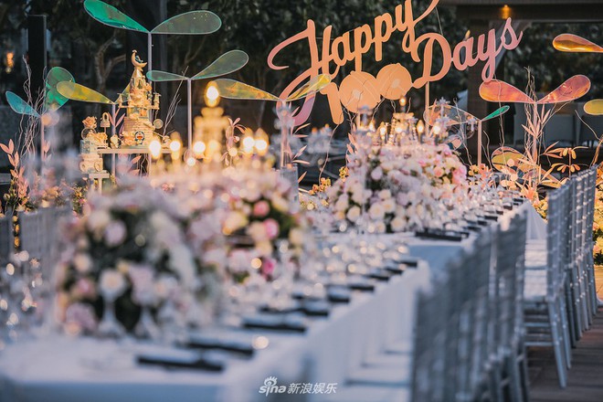 Cặp đ&ocirc;i &ldquo;Cổ Kiếm Kỳ Đ&agrave;m&rdquo; tổ chức tiệc 100 ng&agrave;y ch&agrave;o đời cho con g&aacute;i ho&agrave;nh tr&aacute;ng ngay s&aacute;t thềm đ&aacute;m cưới - Ảnh 6.