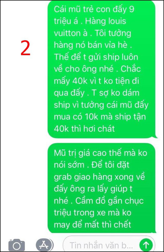 Hành khách để quên mũ của con trên taxi rồi "hét" giá 9 triệu bắt tài xế ship trả, nếu không sẽ báo công an can thiệp - Ảnh 2.