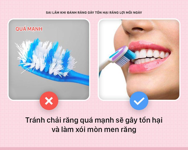 Đánh răng mà cứ mắc phải những sai lầm này thì bảo sao răng lợi ngày một yếu hơn - Ảnh 5.