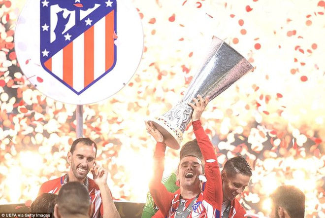 Griezmann chói sáng, Atletico lần thứ ba vô địch Europa League - Ảnh 2.