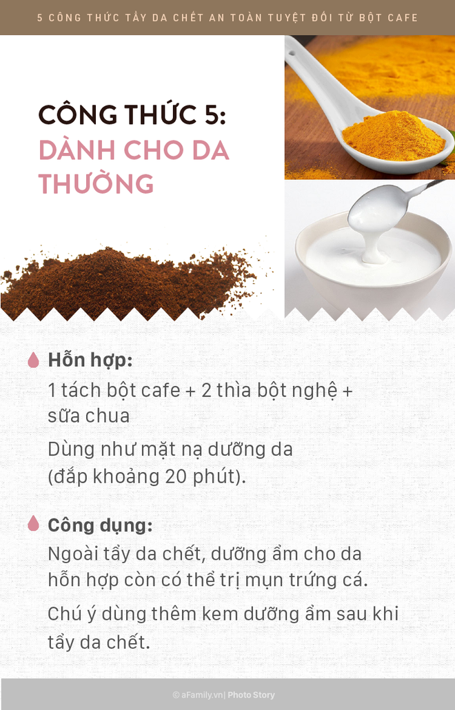 5 công thức tẩy da chết rẻ bèo mà siêu lành tính bằng bột cafe giúp da mịn màng xuyên suốt ngày hè - Ảnh 11.