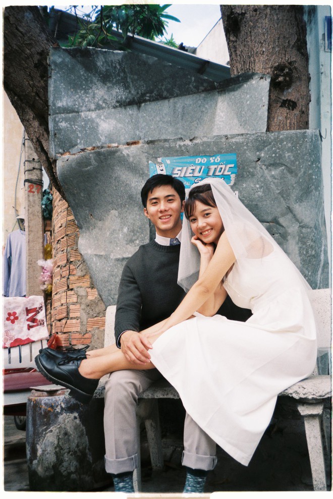 30 phút mượn vườn nhà bác hàng xóm, 9X Việt cho ra bộ ảnh cưới chất như film Hong Kong - Ảnh 8.