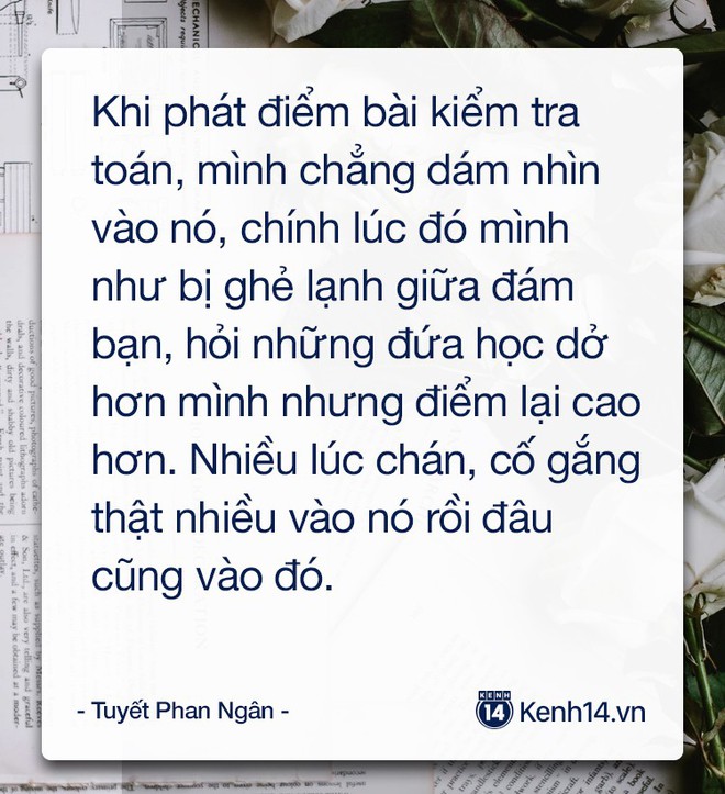 Áp lực thi cử: Mỗi lần điểm kém là thấy bản thân vô dụng, xấu hổ với bạn bè, tủi nhục với cha mẹ, thầy cô - Ảnh 3.