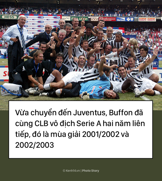 Nhìn lại hành trình 17 năm thăng trầm của Người nhện Buffon và Juventus - Ảnh 5.