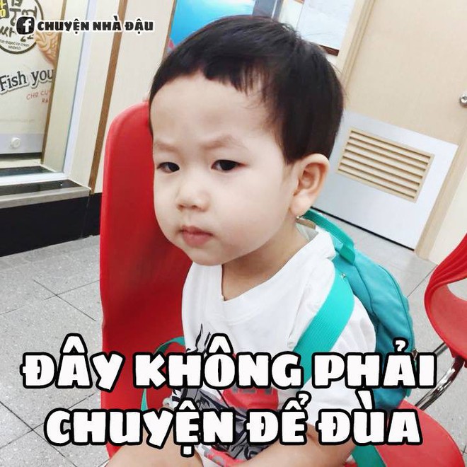 Loạt ảnh chế meme đưa Đậu nhà Nam Thương - Ba Duy lên ngôi em bé có gương mặt giải trí nhất MXH - Ảnh 23.