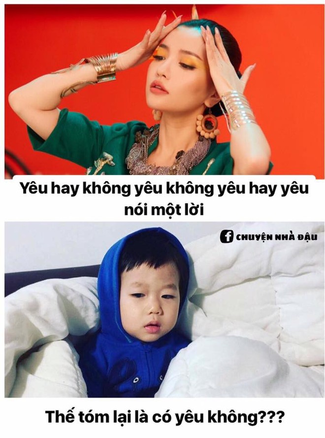 Loạt ảnh chế meme đưa Đậu nhà Nam Thương - Ba Duy lên ngôi em bé có gương mặt giải trí nhất MXH - Ảnh 29.