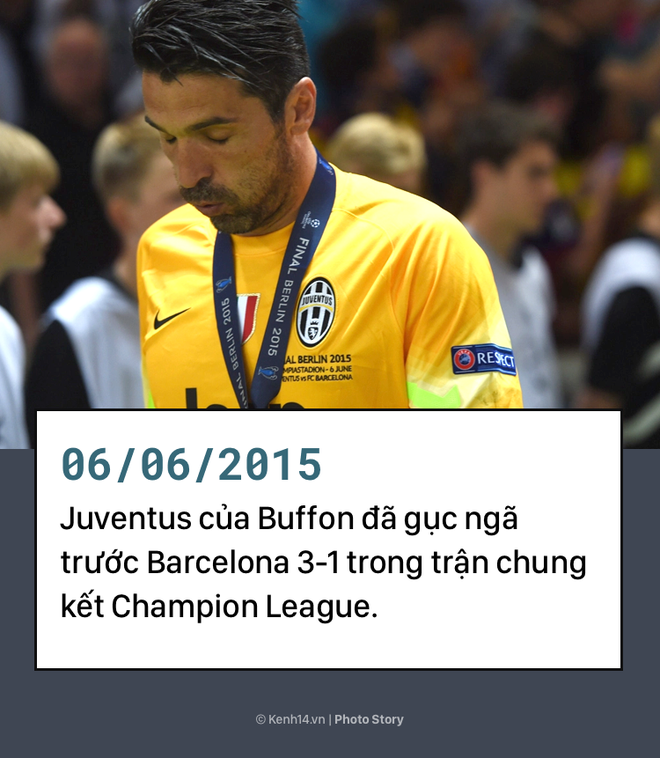 Nh&igrave;n lại h&agrave;nh tr&igrave;nh 17 năm thăng trầm của Người nhện Buffon v&agrave; Juventus - Ảnh 17.