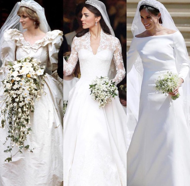 Kate Middleton “ghi điểm” nhờ váy cưới | Báo Dân trí