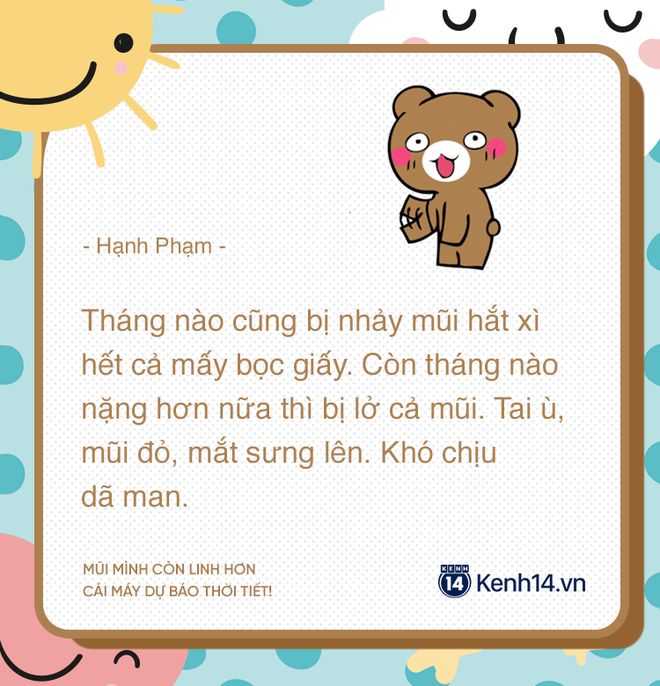 Trên đời này có một kiểu người bị dị ứng thời tiết, mũi báo mưa báo nắng còn siêu hơn đài - Ảnh 5.