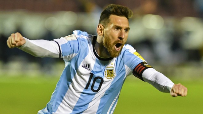 Messi dẫn đầu hàng tiền đạo siêu khủng của Argentina dự World Cup 2018 - Ảnh 1.