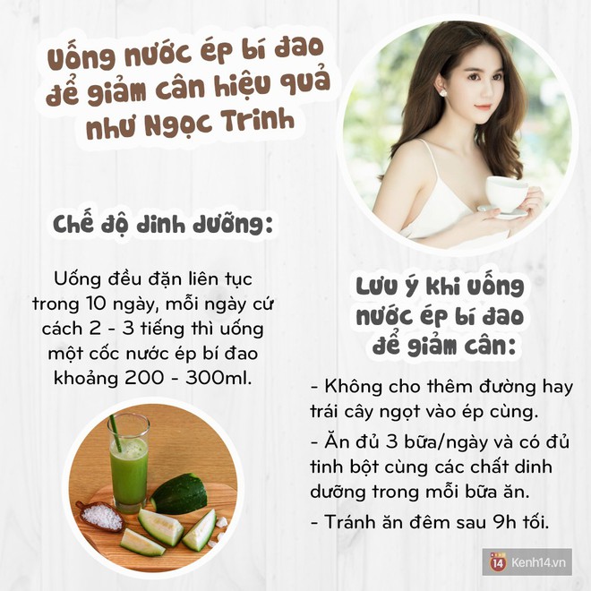 Học Ngọc Trinh cách giảm mỡ vòng eo cực hiệu quả với nước ép bí đao - Ảnh 11.