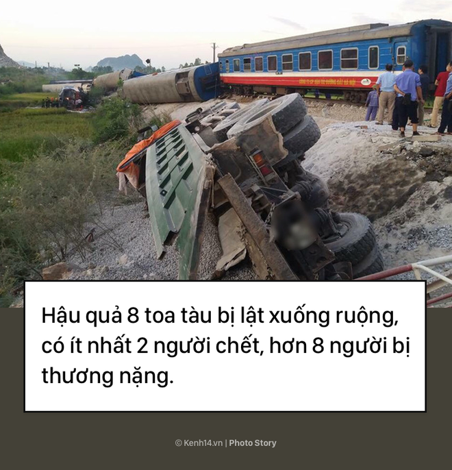 Toàn cảnh vụ tai nạn thảm khốc khiến 8 toa tàu hoả bị lật, 2 lái tàu tử vong và 9 hành khách bị thương - Ảnh 3.