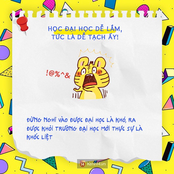 Đôi cái đừng gửi những ai sắp thi đại học: Học đại học dễ lắm, tức là dễ tạch ấy! - Ảnh 1.