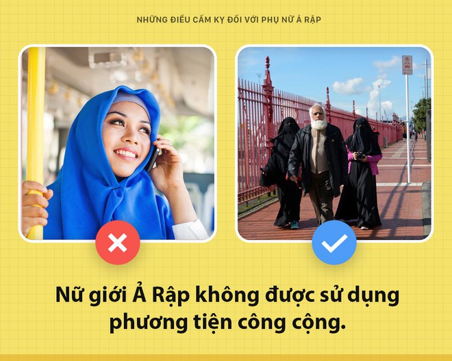 Tưởng to&agrave;n l&agrave; việc đơn giản nhưng với phụ nữ Ả Rập đ&ocirc;i khi vẫn l&agrave; điều cấm kỵ - Ảnh 5.