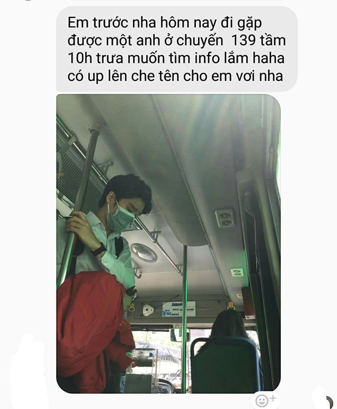 Tấm ảnh chụp lén anh chàng điển trai trên xe bus thách thức khả năng truy lùng info của cư dân mạng - Ảnh 1.