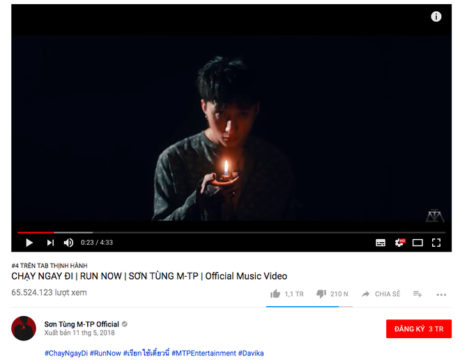 Sau 3 ngày, MV chất lượng quốc tế của Min chính thức No.1 Trending Youtube Việt Nam - Ảnh 4.