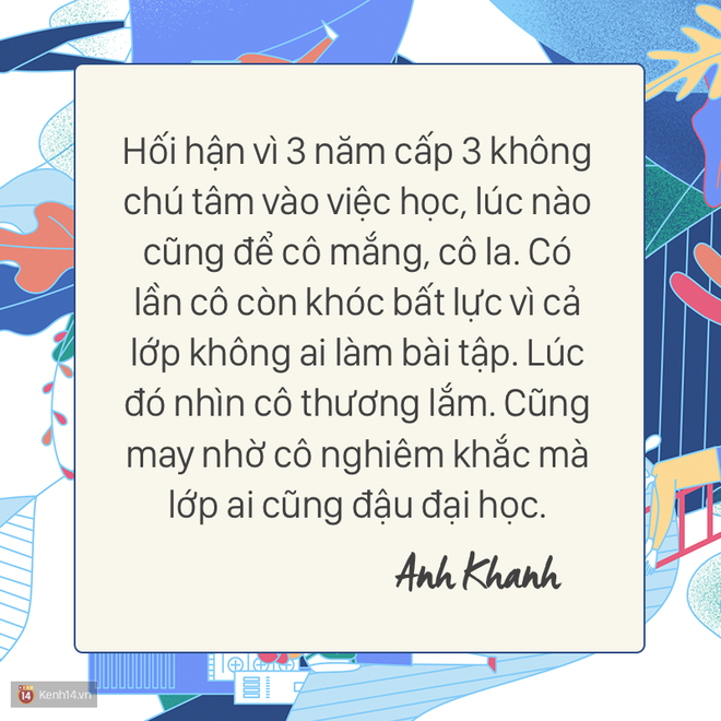 Lời tri ân cuối của học sinh lớp 12: Nếu có kiếp sau, xin vẫn được làm học trò của thầy cô - Ảnh 7.