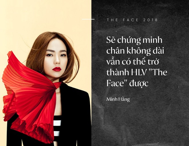 Minh Hằng: “Sẽ chứng minh chân không dài vẫn có thể trở thành HLV “The Face” được” - Ảnh 4.