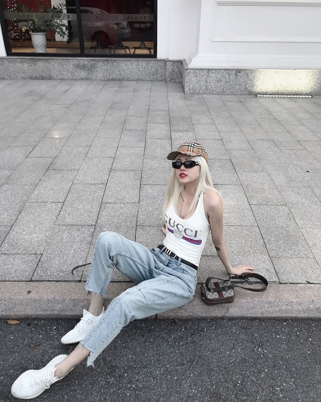 Được sao Việt đội rần rần, mũ Burberry chắc chắn l&agrave; chiếc mũ quốc d&acirc;n của m&ugrave;a h&egrave; 2018 - Ảnh 6.