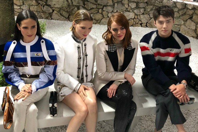 Năm thứ 2 li&ecirc;n tiếp Sehun (EXO) được Vogue vinh danh l&agrave; người đ&agrave;n &ocirc;ng ph&aacute; đảo show Louis Vuitton - Ảnh 3.