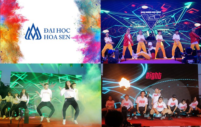 Loạt sao Việt bùng cháy tại chương trình Thử thách Sắc màu 2018 của ĐH Hoa Sen - Ảnh 3.