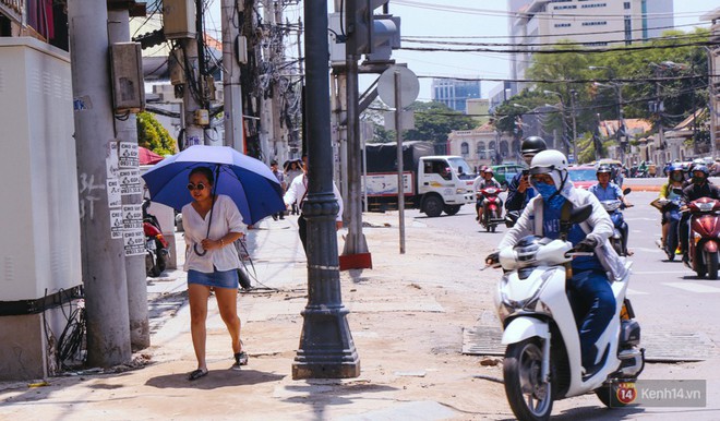 Chùm ảnh: Đường Tôn Đức Thắng trở nên lạ lẫm với người Sài Gòn sau khi hàng cây xanh biến mất hoàn toàn - Ảnh 8.