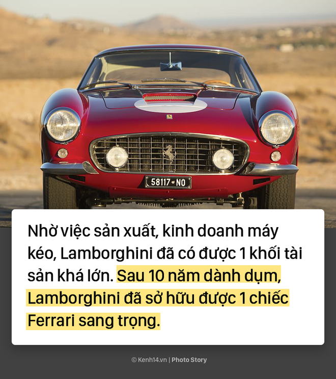 Ông chủ Lamborghini thành lập hãng xe ô tô chỉ vì... tự ái với Ferrari. - Ảnh 5.