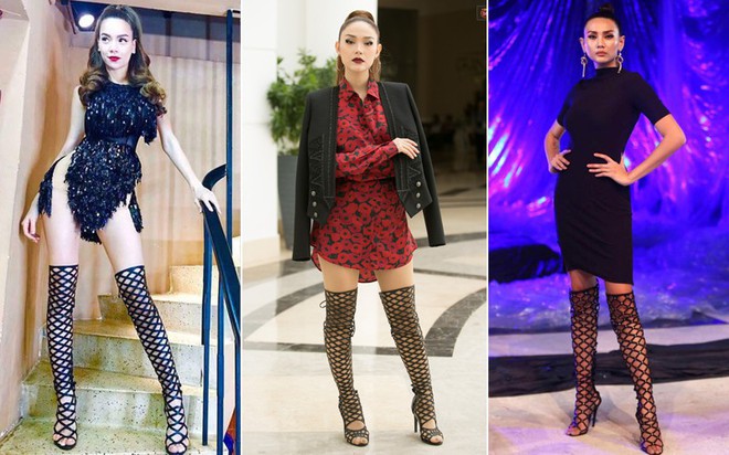 Minh Hằng đụng cùng kiểu boots với Hà Hồ và Võ Hoàng Yến: Chỉ thấy tội cho cô gái đó! - Ảnh 7.