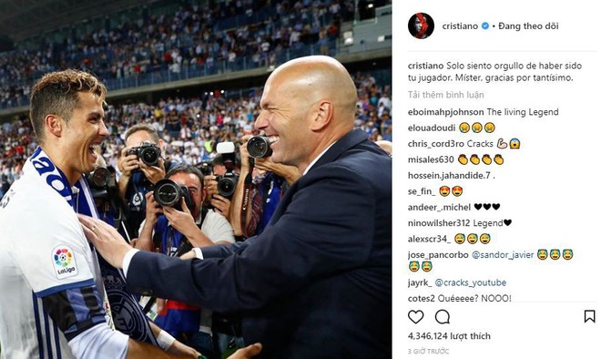 Ronaldo thấy bơ vơ nhưng khó rời Real khi Zidane từ chức - Ảnh 1.