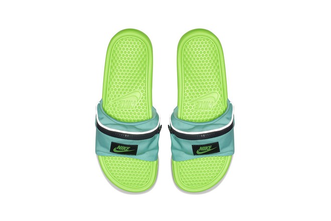 Khi bạn đi chơi m&agrave; kh&ocirc;ng muốn mang theo t&uacute;i, đừng bỏ qua mẫu d&eacute;p-waist bag độc đ&aacute;o của Nike - Ảnh 5.
