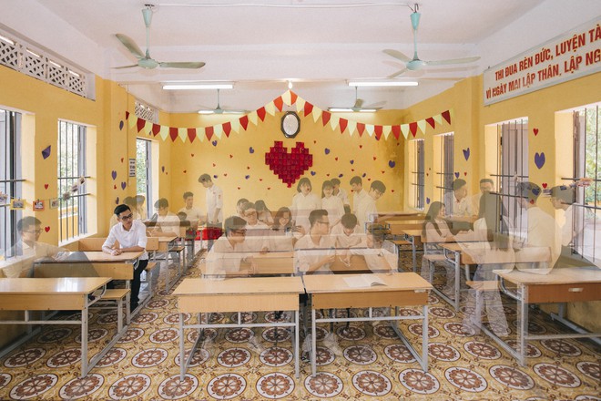 Ước g&igrave; b&acirc;y giờ ngủ 1 giấc, mở mắt ra thấy m&igrave;nh vẫn học cấp 3 - bộ ảnh kỷ yếu thổn thức nỗi l&ograve;ng học sinh cuối cấp - Ảnh 2.