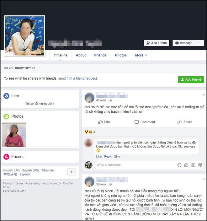 Trung tâm tiếng Anh có giáo viên mắng chửi học viên là "con lợn" tự giới thiệu "Ở M. học là giỏi, bất luận 'bệnh viện trả về'" - Ảnh 5.