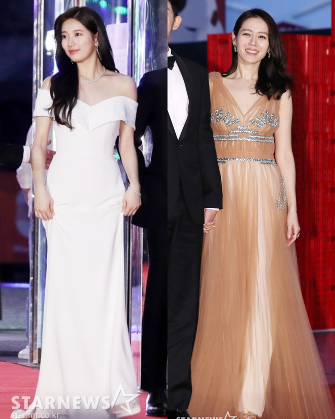 Suzy, Son Ye Jin vẫn là tâm điểm của thảm đỏ Baeksang cho đến khi Seolhyun diện đầm 400 triệu như bà hoàng - Ảnh 1.