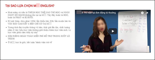 Trung tâm tiếng Anh có cô giáo mắng chửi học viên là con lợn tự giới thiệu: Học là giỏi, bất luận bệnh viện trả về - Ảnh 3.