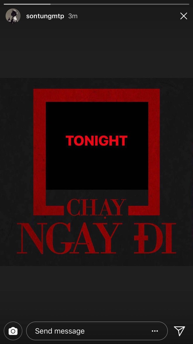 Tên bài hát mới của Sơn Tùng M-TP là Tomorrow Night hay là Chạy Ngay Đi thế? - Ảnh 2.