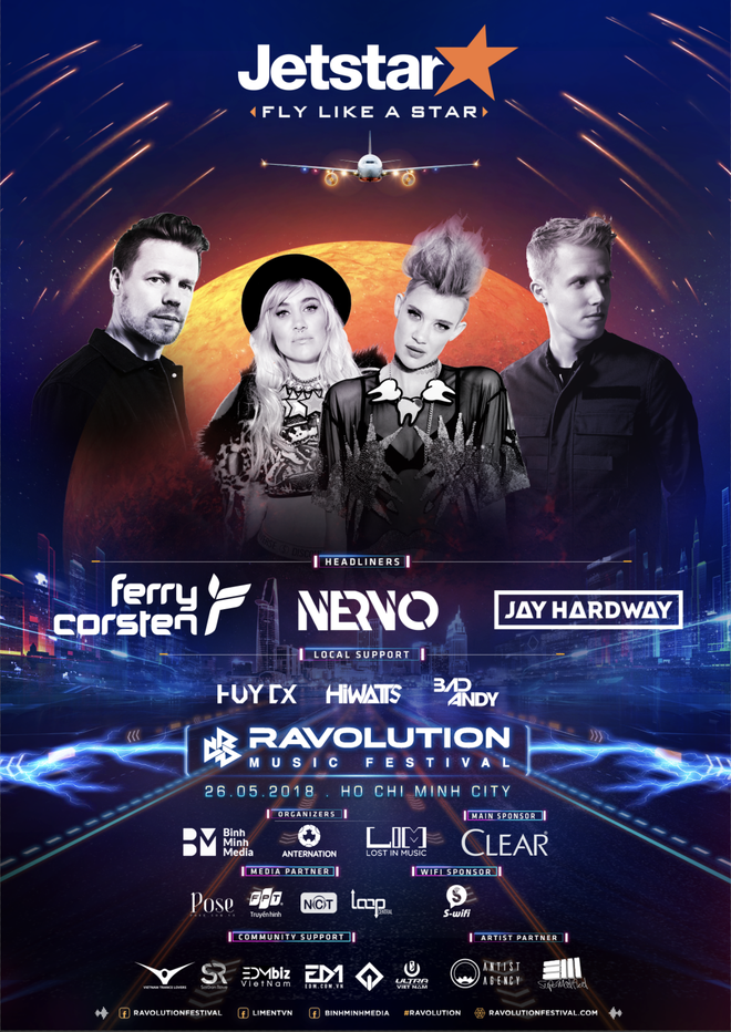 Raver dậy sóng trước dàn line up chất lừ của Ravolution Music Festival By Jetstar - Ảnh 2.