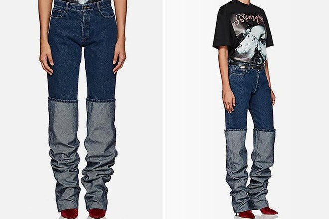 Điểm danh 7 mẫu quần jeans quái đản đã xấu đau đớn lại còn có mức giá chặt chém - Ảnh 11.