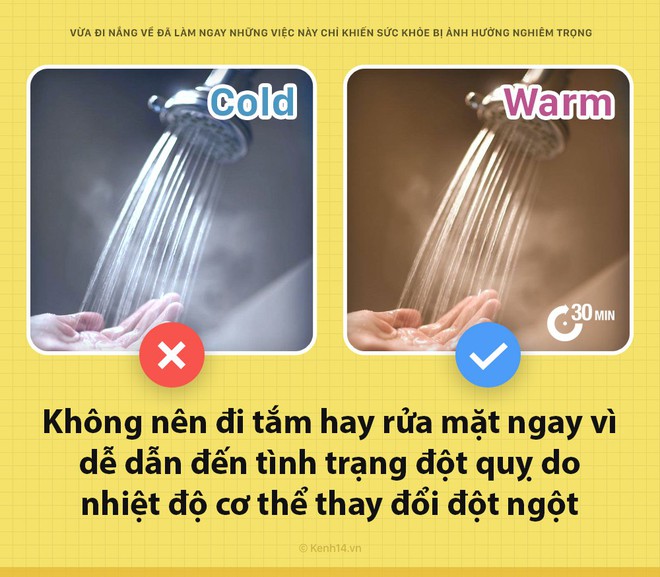 Vừa đi nắng về đã làm ngay những việc này chỉ khiến sức khỏe bị tổn hại nghiêm trọng - Ảnh 9.