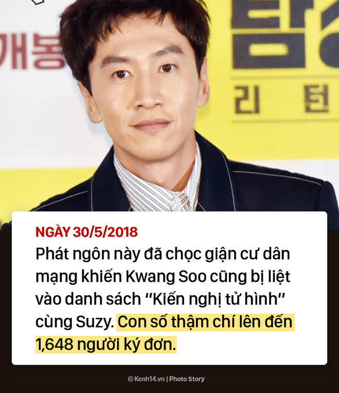 Lee Kwang Soo và Suzy bị kiến nghị tử hình: Toàn cảnh vụ việc - Ảnh 13.