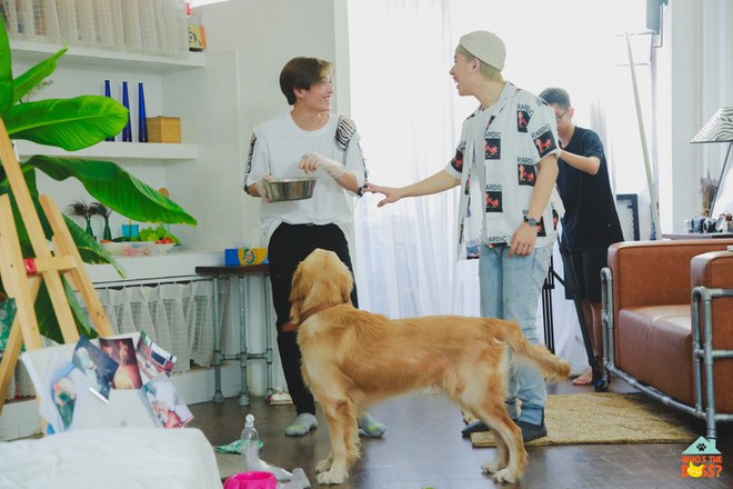 Whos The Boss: Cody (UNI5) - Nicky (Monstar) khổ sở dạy tiếng Anh, l&agrave;m cơm trộn cho &ocirc;ng chủ kh&oacute; t&iacute;nh - Ảnh 13.