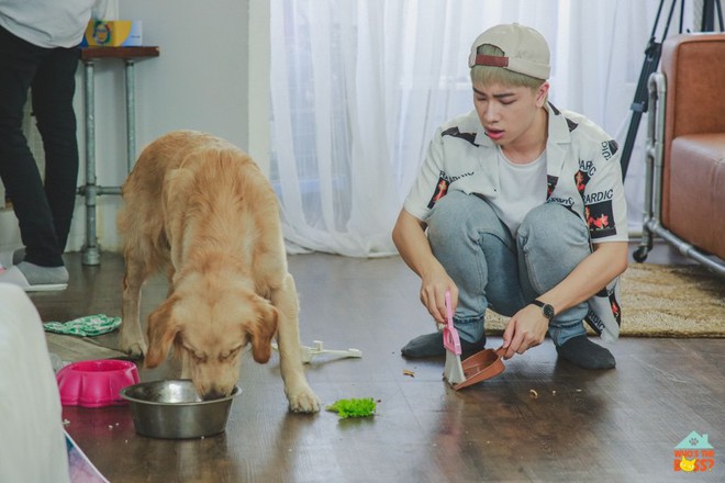 Whos The Boss: Cody (UNI5) - Nicky (Monstar) khổ sở dạy tiếng Anh, l&agrave;m cơm trộn cho &ocirc;ng chủ kh&oacute; t&iacute;nh - Ảnh 16.
