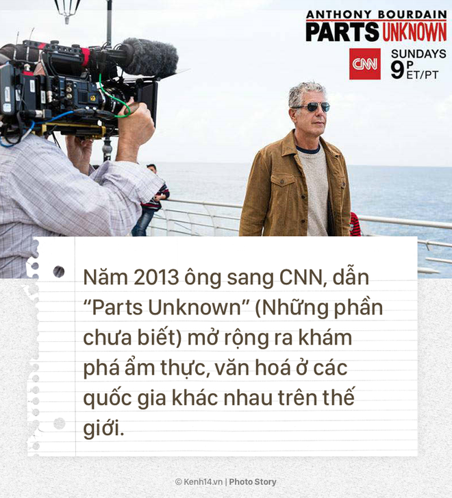 Anthony Bourdain và hành trình cống hiến cho ẩm thực của người đầu bếp tài hoa này - Ảnh 7.