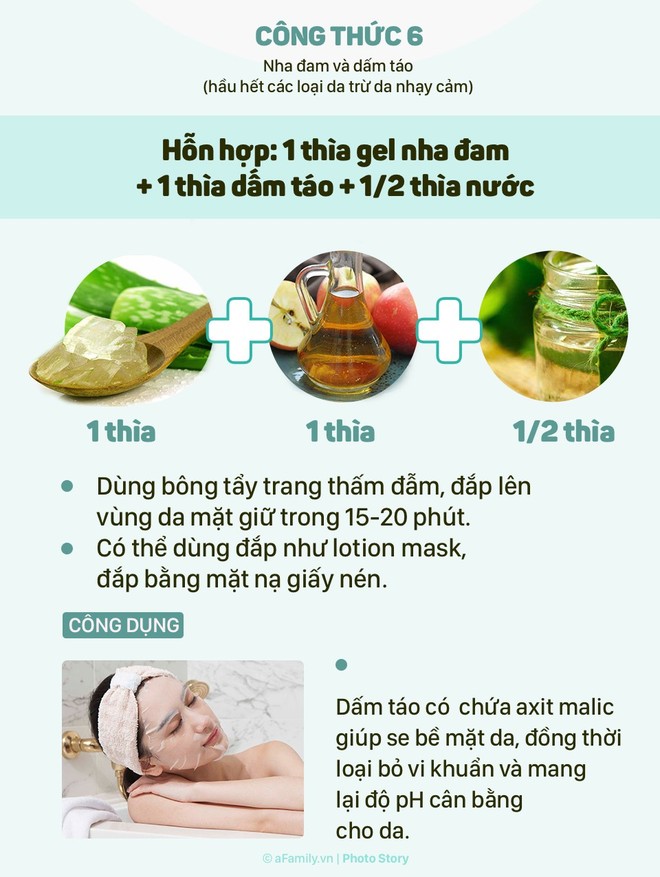 Loại bỏ đám mụn và vết thâm xấu xí với 7 công thức cực dễ làm với nha đam - Ảnh 13.